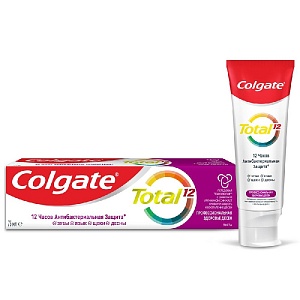 Colgate З/паста ТОТАЛ 75мл Здоровье десен /12*48/