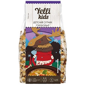 Суп YELLI Kids детский гороховый 100г*9
