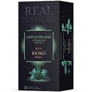 Чай KIOKO Limited GENTLE MELISSA зеленый с мелиссой (25пак.*1,5г) 37,5г*8