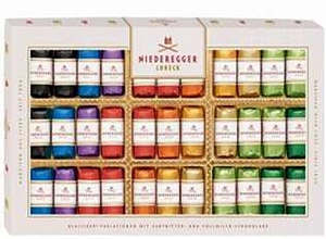 Вариации NIEDEREGGER эспрессо, ананас, апельсин, фисташки 400г*3