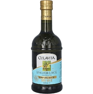 Масло оливковое COLAVITA нерафинированное E.V. "100% Greek" /стекло/ 0,5л*6