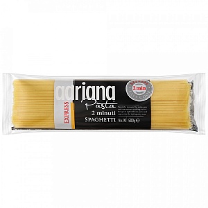 ВЫВОД Макаронные изделия ADRIANA №10 exclusive 2 Min SPAGHETTI спагетти 500г*20