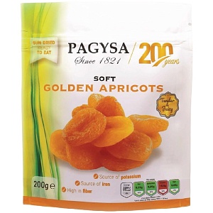 Абрикосы PAGYSA SOFT мягкие золотые /дой-пак/ 200г*25