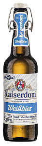 Пиво KAISERDOM Weisbier 4,9% (flip-top) /стекло/ 0,5л*12