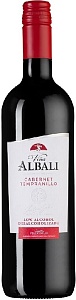 Вино безалк. VINA ALBALI Cabernet Tempranillo красное полусухое /стекло/ 0,75л*6