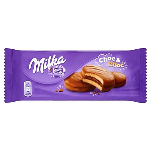 Печенье Milka Choc&Choc Cookies 150г*12