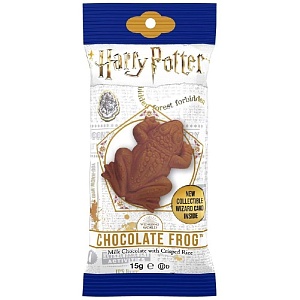 Шоколад JELLY BELLY HARRY POTTER FROG фигурный молочный лягушки 15г*24