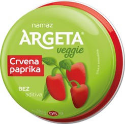 Паштет ARGETA Veggie овощной из нута с паприкой /жесть/ 95г*14