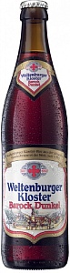 Пиво WELTENBURGER KLOSTER BAROCK DUNKEL темн.фильтр.пастер. 5,4% /стекло/ 0,5л*20