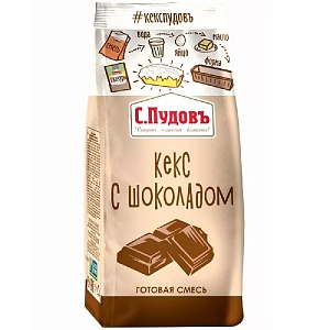 Смесь С.Пудовъ кекс С ШОКОЛАДОМ /пленка/ 300г*10