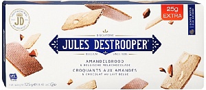 Печенье JULES-DESTROOPER "Amandelbrood & Belgische Melkchocolade" 125г*12