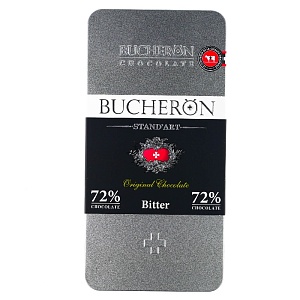 Шоколад BUCHERON горький 72% /жесть/ 100г*10