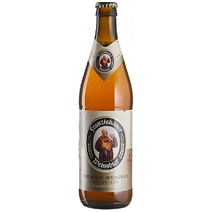 Пиво FRANZISKANER Hefe Weissbier светлое нефильтрованное 5,0% /стекло/ 0,5л*20