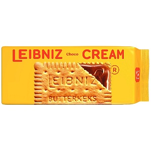 Печенье-сэндвич BAHLSEN [В29] LEIBNIZ CREAM CHOCO сливочное с шоколадной начинкой 190г*14