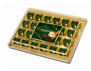 Конфеты VOBRO шоколадные Hazelnut Passion /пластик/ 290г*6