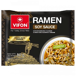 Суп-лапша VIFON RAMEN быстрого приготовлениия /пакет/ 80г*20