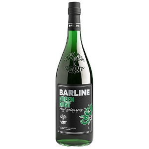 Сироп BARLINE Зеленая мята /стекло/ 1л*6