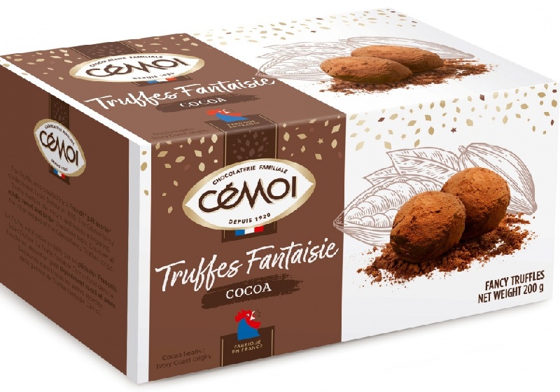Трюфели CEMOI "Фантазия" Классические /картон/ 200г*16 Трюфели CEMOI "Фантазия" Классические /картон/ 200г*16