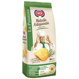 Чипсы PATA из натурального картофеля С РОЗМАРИНОМ 150г*10