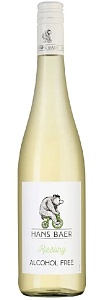 Вино безалкогольное HANS BAER белое "Riesling" /стекло/ 0,75л*6