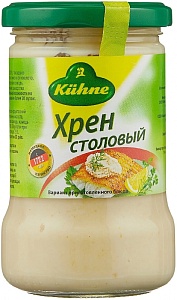 Хрен KUHNE столовый /стекло/ 250г*6