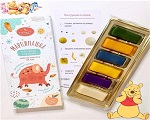 Марципан для лепки POMATTI "Марципаша" (миндаль 26%, натуральные пищ.красители) 75г*23