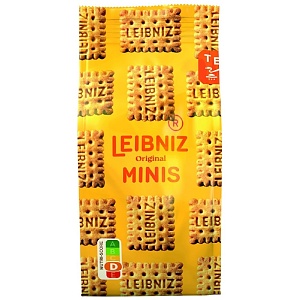 Мини-печенье BAHLSEN [В43] LEIBNIZ MINIS BUTTER сливочное 100г*21