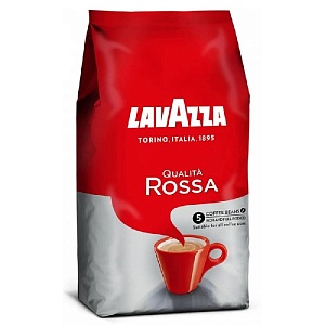 Кофе LAVAZZA QUALITA ROSSA зерно /вакуум/ 1кг*6