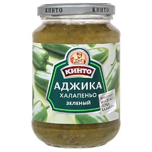 Приправа КИНТО Аджика Халапеньо зеленый /стекло/ 180г*12