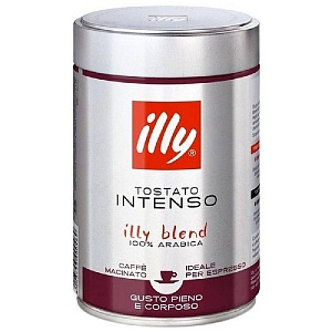 Кофе ILLY (7647.7184) TOSTATO INTENSO молотый /жесть/ 250г*12