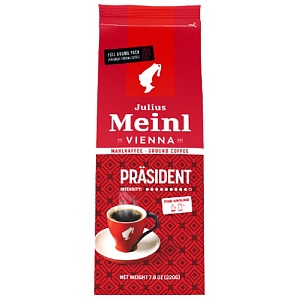 Кофе JULIUS MEINL Prasident (Президент) молотый /пакет/ 220г*8