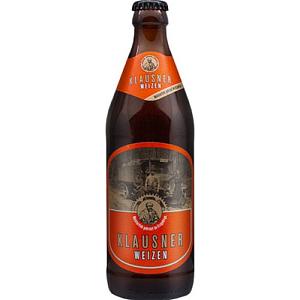 Пиво KLAUSNER Weizen Вайцен 5,2% светлое нефильтрованное /стекло/ 0,5л*20
