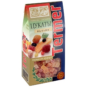 Цукаты TERMER папайя /картон/ 350г*16