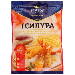 Хлопья SENSOY Премиум "Tempura" панировочные японские /пакет/ 100г*10