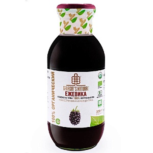 Сок GEORGIA'S NATURAL ORGANIC из ежевики холодный отжим /стекло/ 300мл*20