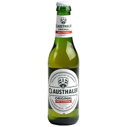 Пиво CLAUSTHALER ORIGINAL безалкогольное /стекло/ 0,33л*24