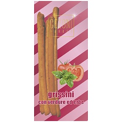 Гриссини CEZONI с овощами и травами  /картон/ 150г*1   