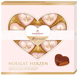 Конфеты NIEDEREGGER Нуга-вариации Ассорти /картон/ 125г*10