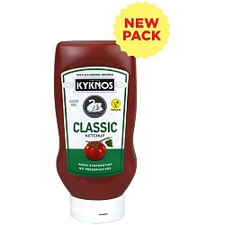 Кетчуп KYKNOS CLASSIC томатный /пластик/ 560г*12