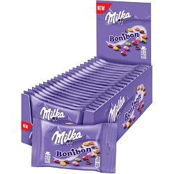 Драже MILKA BONIBON Шоколадное (36г*20шт шоубокс) 36г*120