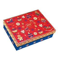 Конфеты FELETTI 469092 из темного  шоколада c пралине Christmas Toys /картон/ 250г*6