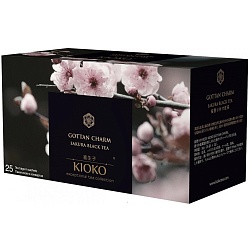 Чай KIOKO GOTTAN CHARM Чёрный с ароматом японской сакуры (25пак.*2г) 50г*8