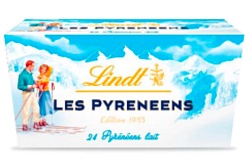 Конфеты LINDT VINTAGE из молочного шоколада с нежной молочной нач.пралине /картон/ 175г*12