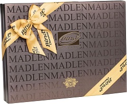 Шоколад BIND "Мадлен-браун" Плиточки из молочного и темного шоколада 370г*6