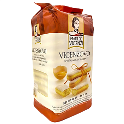 ВЫВОД Палочки VICENZI BISCOTTI [3057] Vicenzovo с сахарной помадкой 400г*6
