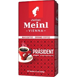 Кофе JULIUS MEINL Prasident (Президент) молотый /пакет/ 500г*12