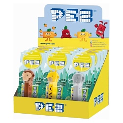 Конфета PEZ с игрушкой импульс 1+2 /шоубокс/ 17г*12