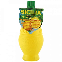 Сок SICILIA лимона 115мл*12