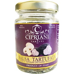 Соус CIPRIANI TARTUFI с чёрным (летним) трюфелем /стекло/ 80г*12
