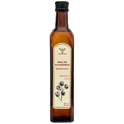 Масло DIAL-EXPORT Хлопковое рафинированное /стекло/ 0,5л*6